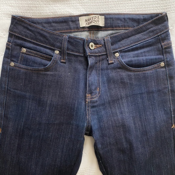 NAKED & FAMOUS MID-RISE GUY JEANS - 29 - Picture 3 of 7